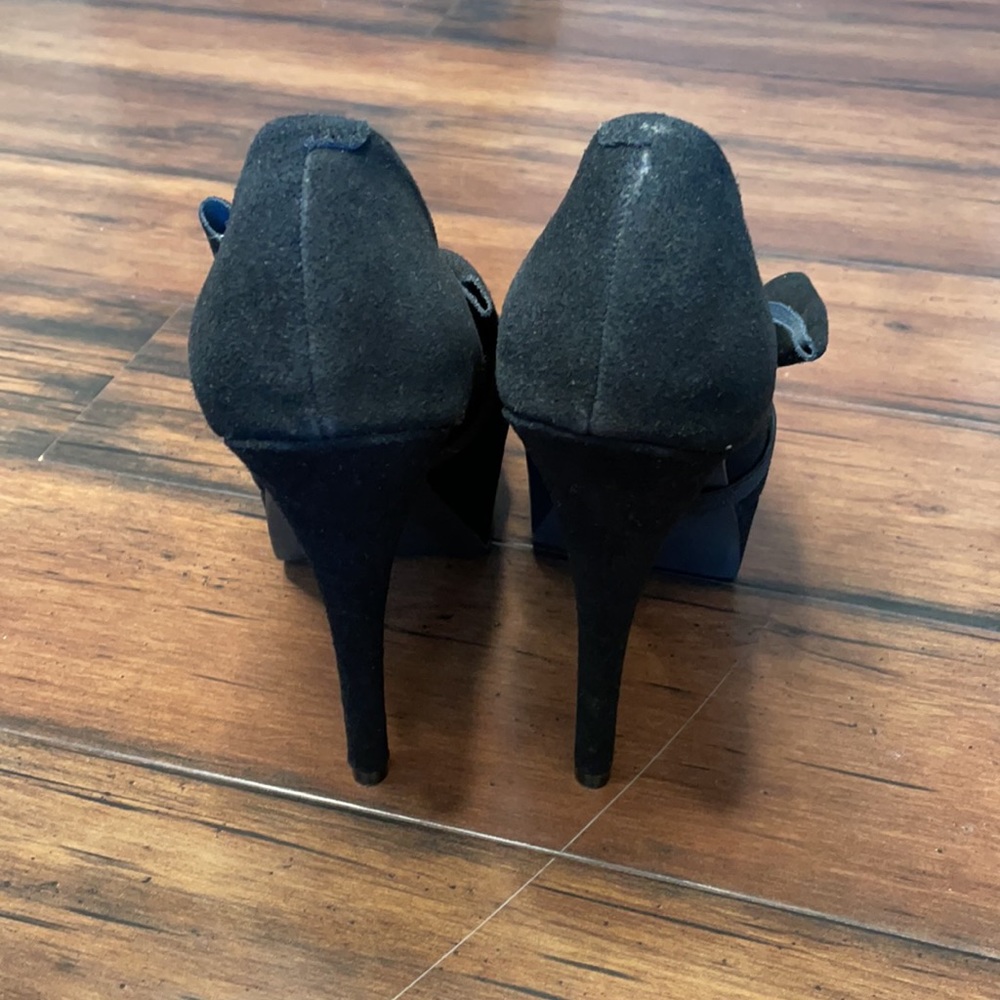 Kelsi dagger black 6 inch heels size 8.5 - Picture 3 of 9